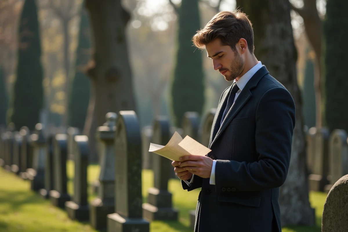 Jeune homme pleurant près d