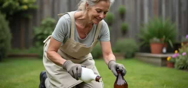 Utiliser du vinaigre sur la pelouse : efficacité, risques et bonnes pratiques à connaître